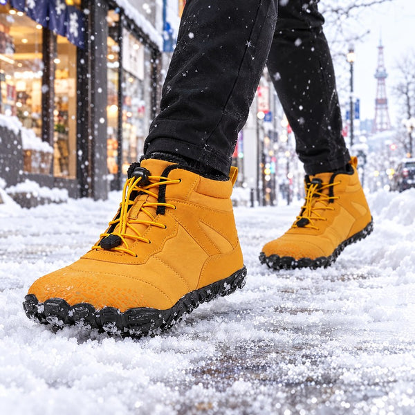 雪道でも、一歩ずつ確かに