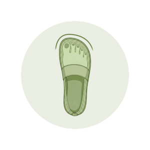 安定した足取り