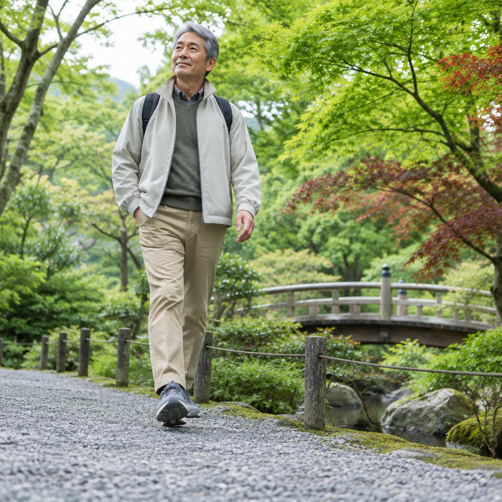 一歩ごとに、足取りかるく